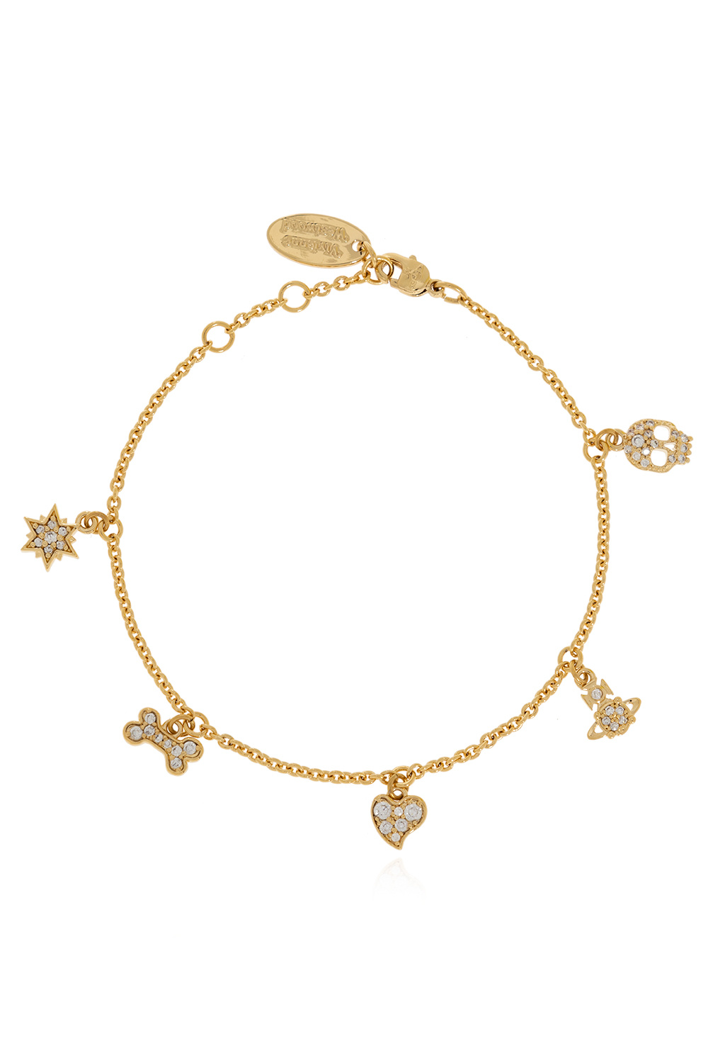 Vivienne westwood deals gold bracelet